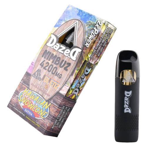 Dazed Nimbuz Blenz Live Resin D6 + D8 + D9 + D10 Disposables | 4.2 Gram Dazed