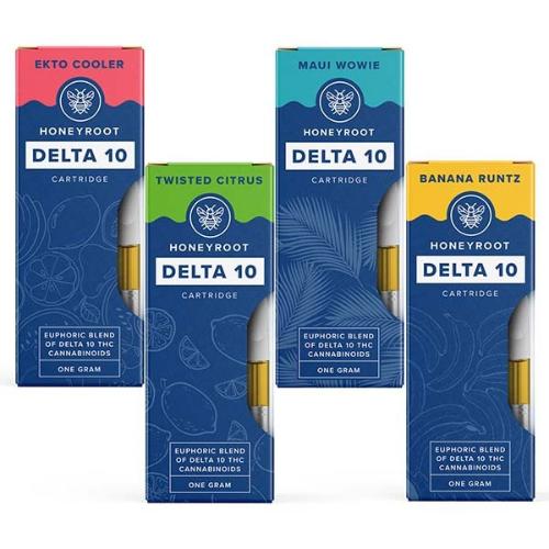 Honeyroot Wellness Delta 10 Cartridge | 1.0g Honey Root