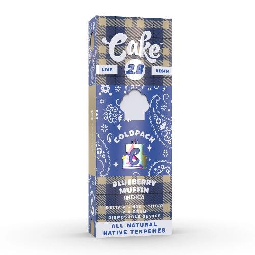 Cake Cold Pack Live Resin Disposable Vape | 2.0g Cake